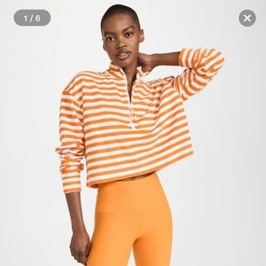 Sincerely Jules for Bandier Holly Half Zip Sweatshirt